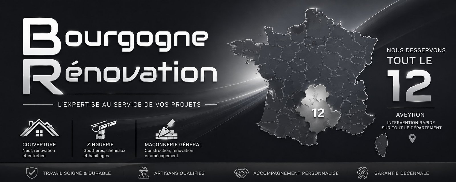 Bourgogne Rénovation intervient sur tout l'Côte-d'Or